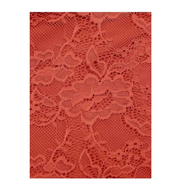 REORIA Sexy Square Neck Sleeveless Tank Crop Top Sz XL Trendy Lace Bustier - Picture 5 of 8